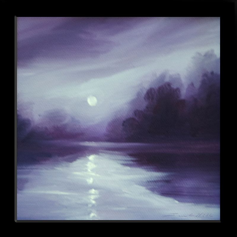 2012 LG Moon Life IV.jpg :: A painting of a moon over the water