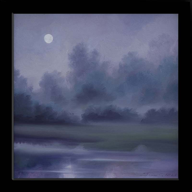 2012 LG Moon Life.jpg :: A painting of a Moon over water