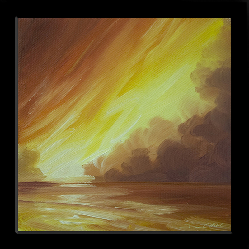 2012 LG Sunblast I.jpg :: A painting of a sunrise