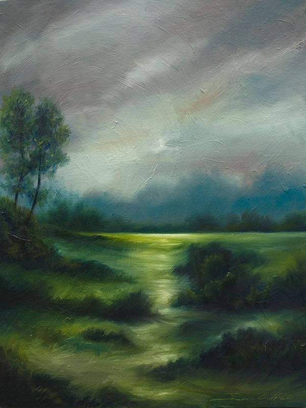 April after the Rain.jpg :: A ghost in the corridors