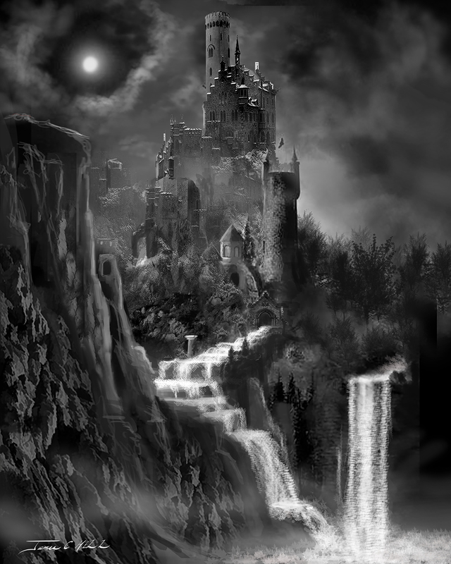 Drameses Castle.jpg :: There is a legend here in the deep mountains of Romania a darkened castle long since forgotten remains - Drameses Castle