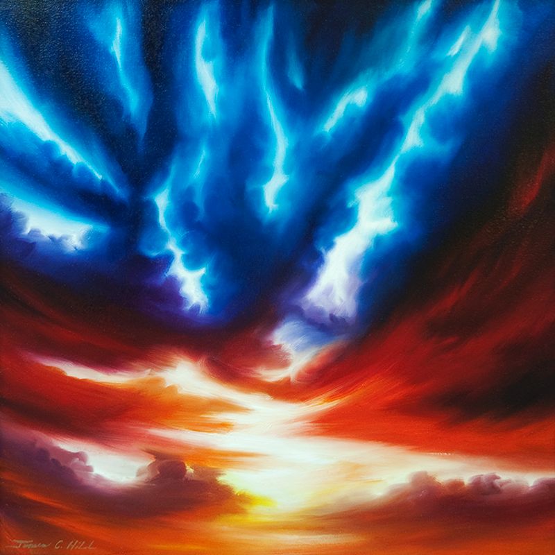 Infinity.jpg :: Infinity - 24x24 - Original Oil Painting - $950.00  - Available - Prints and Giclees available in various sizes 