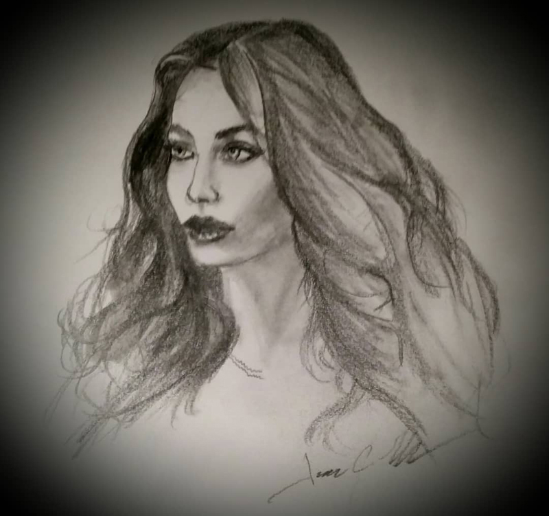 Layna(1).jpg :: A portrait sketch of Layna