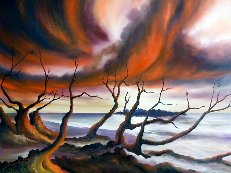 Tideland.jpg :: A visual metaphor of the lonliness and isolation we all feel from time to time.