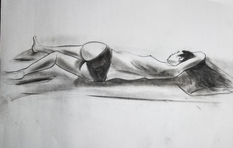 Figure Pose 32.jpg :: Figure Study Live Model