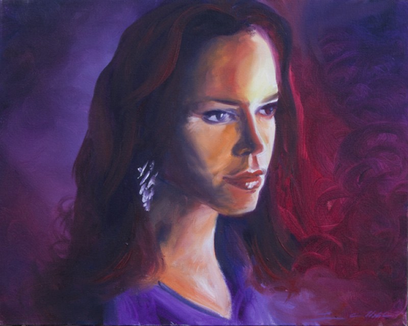 Francis - Portrait.jpg :: A painting of Francis O'Connor