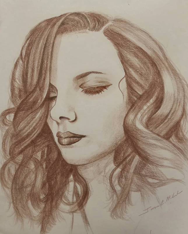 Megan_Rogers Portrait.jpg :: A quick Charlcoal portrait sketch of Megan Rogers
https://www.instagram.com/redddollcosplay/