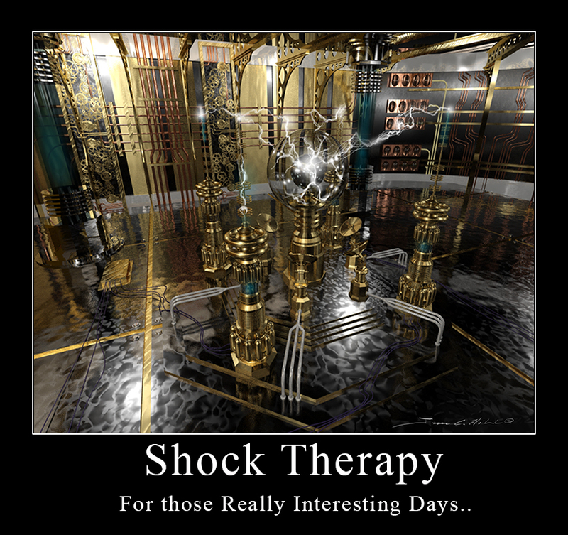 Steampunk Dreams.jpg :: A 3d rendering of a imaginary power generator via Nikola Tesla