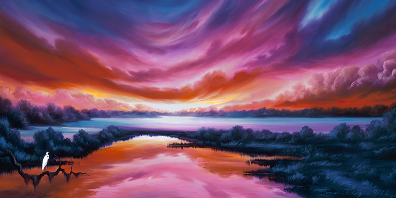 The Last Sunset.jpg :: A beautiful LowCountry Marshland at Sunset - (NFS) - Prints,Giclee's and many other items available upon request.