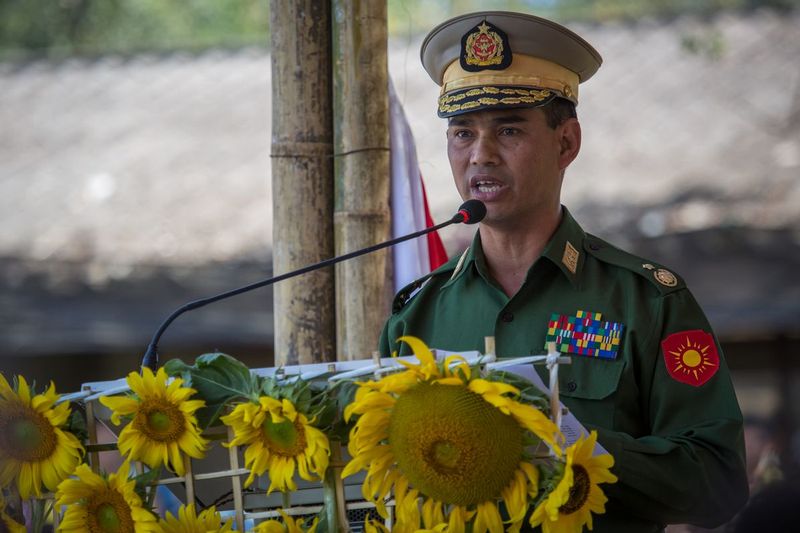 myanmar_AD4A7447.jpg :: Major General Aung Soe, Deputy Minister of Home Affairs of Myanmar