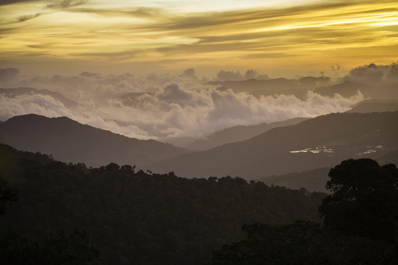 paisaje_website_AD4A6670.jpg :: Sunset at the Talamanca range. Costa Rica.