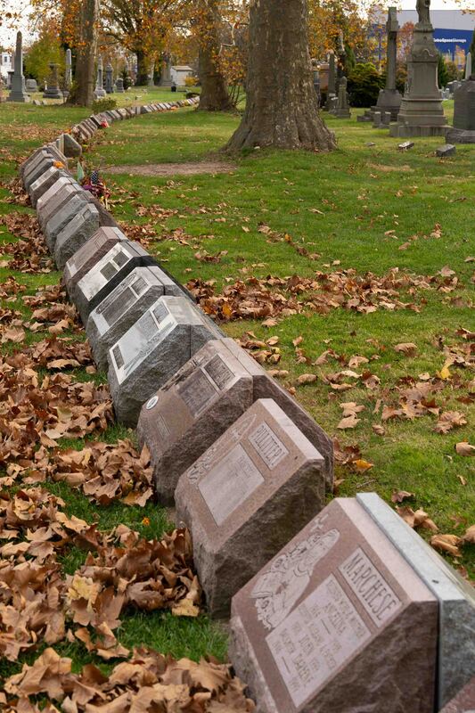 A Row of Graves.jpg :: Greenwood Cemetery, NY