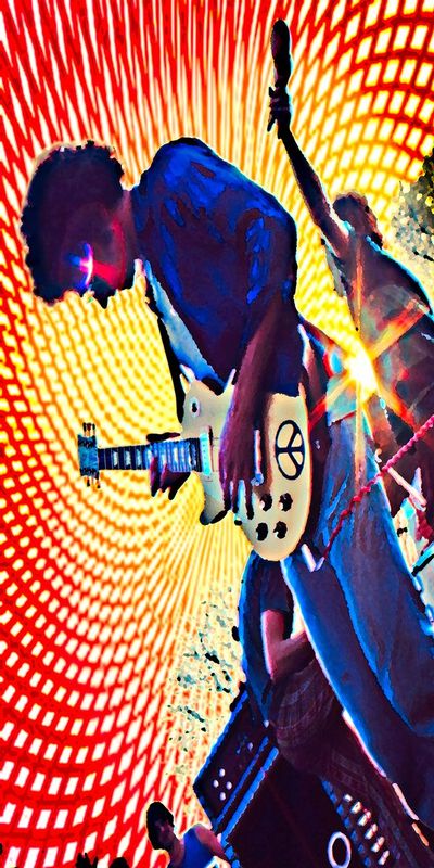 BlastFromThePast_RF.jpg :: The 60's - what can I say - I do not remember the name of the band, but it really does not matter - I'm sure it was a psychedelic day on The Ohio State University Oval.