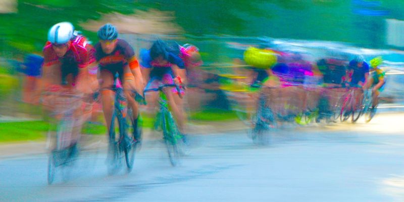 BreakOut.jpg :: Each year at designated times, planned years or days in advance, cyclists will turn the streets of a city or the back roads of a quiet countryside into a blur of colors as they compete for a space on the winners podium, and the dream of one day being respected by their peers.