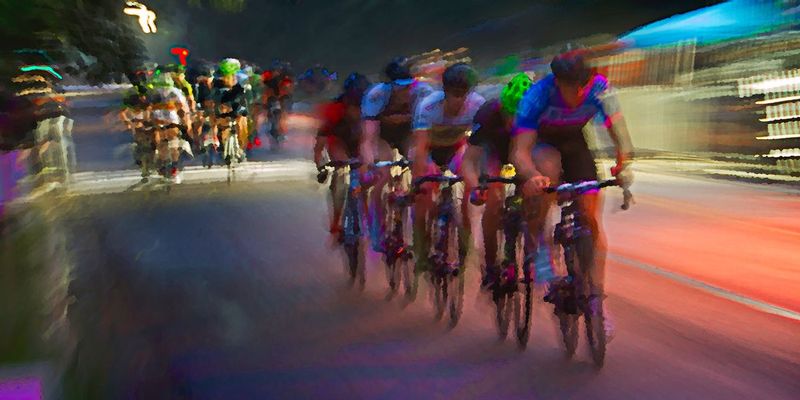 Chase8.jpg :: Each year at designated times, planned years or days in advance, cyclists will turn the streets of a city or the back roads of a quiet countryside into a blur of colors as they compete for a space on the winners podium, and the dream of one day being respected by their peers.