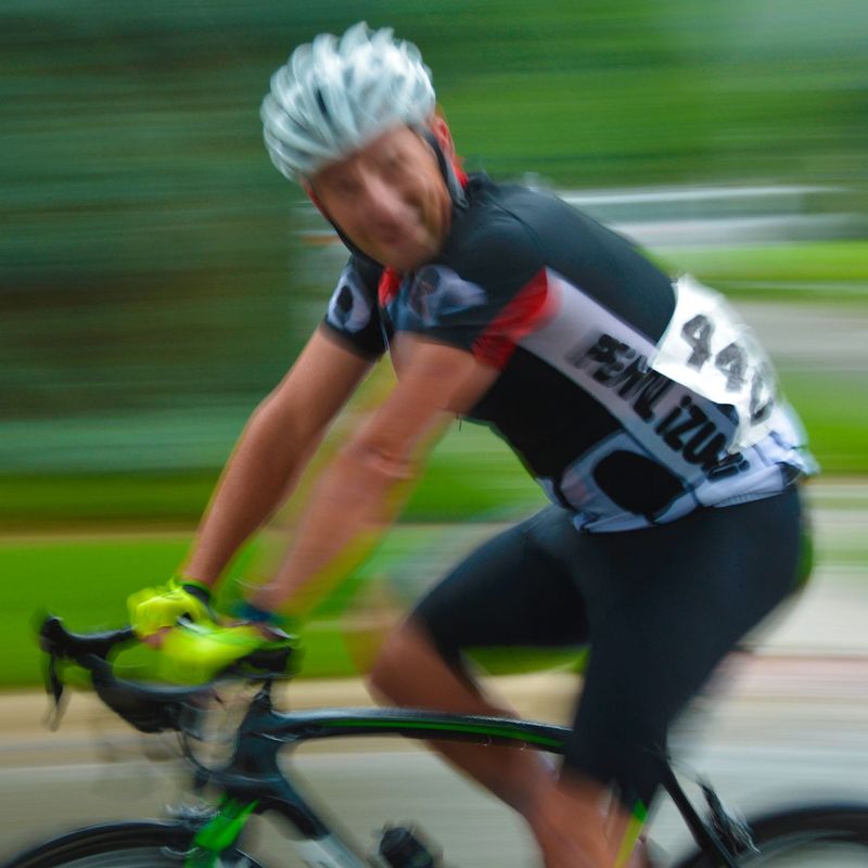 WhoWatching.jpg :: Each year at designated times, planned years or days in advance, cyclists will turn the streets of a city or the back roads of a quiet countryside into a blur of colors as they compete for a space on the winners podium, and the dream of one day being respected by their peers.