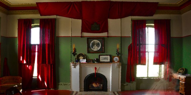 parlor.jpg :: Prospect Place - a stop on the underground railroad - located near Dresden, Ohio