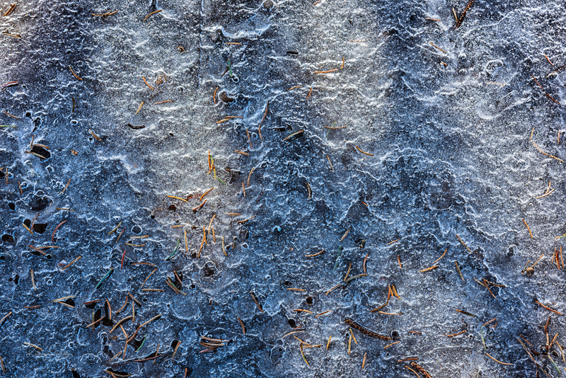 Needles in Ice.jpg :: A close and personal look at nature's beautiful creations in ice.