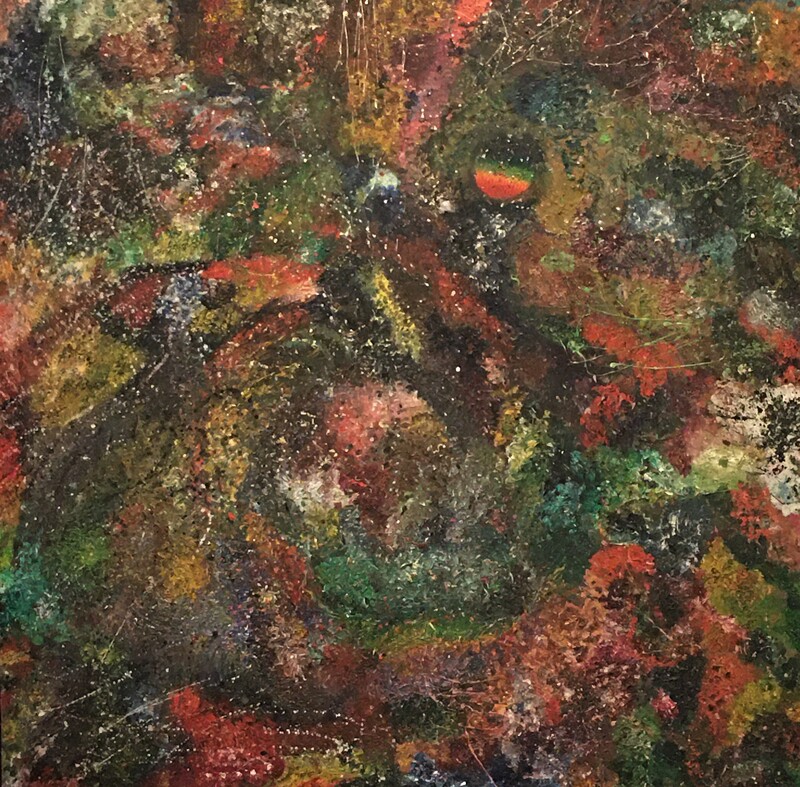 1981-Beginning and the End  44x44 Oil On Canvas Stretched On 2 Inch Bars.jpg