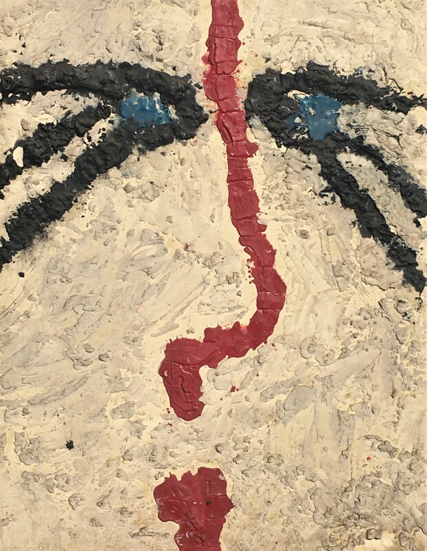 1986-Face 2  44x58  Oil Wax On Canvas Stretched On 2 Inch Bars.jpg