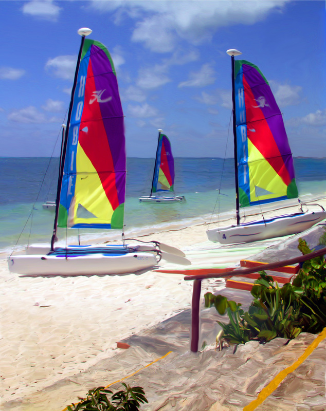 Cancun Sailboat Portrait.jpg :: OLYMPUS DIGITAL CAMERA