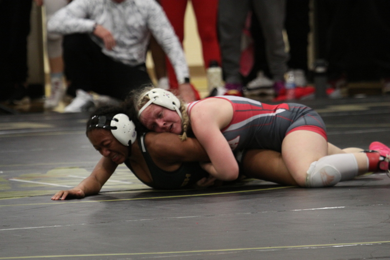 2026 Lafayette Fred Ross Boys and Girls Invitational LII.jpg :: 2026 Lafayette 'Fred Ross' Invitational For both boys and girls. Fred Ross (Coach Ross) was a Wrestling High School Coach at Lafayette High School. Coach Ross coached Little League wrestling as well as High School. A staff of referees officiated the matches. The tournament was exciting with both boys and girls in the same gymnasium girls on one end of the gymnasium and the boys on the other side of the gymnasium. Wildwood, Missouri, United States 01-10-2026 