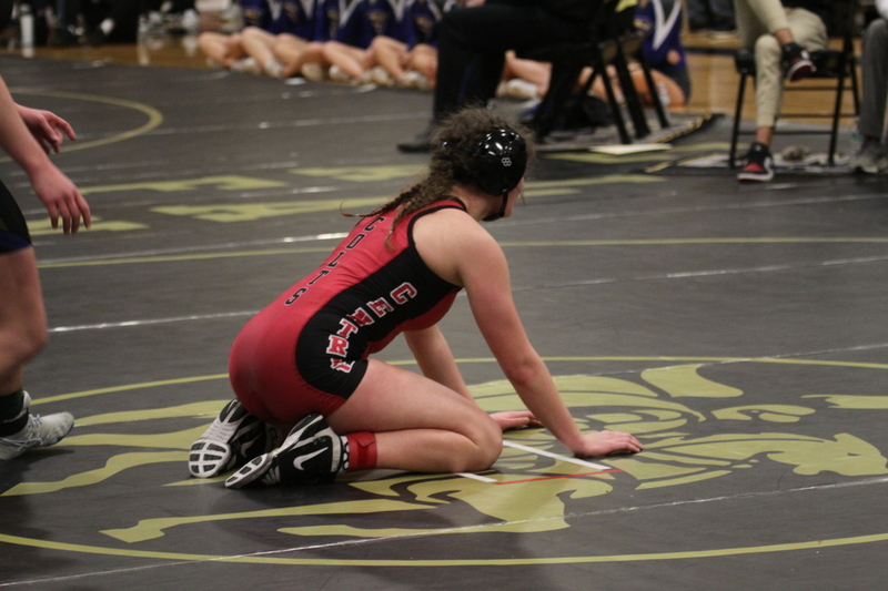 2026 Lafayette Fred Ross Boys and Girls Invitational LXXV.jpg :: 2026 Lafayette 'Fred Ross' Invitational For both boys and girls. Fred Ross (Coach Ross) was a Wrestling High School Coach at Lafayette High School. Coach Ross coached Little League wrestling as well as High School. A staff of referees officiated the matches. The tournament was exciting with both boys and girls in the same gymnasium girls on one end of the gymnasium and the boys on the other side of the gymnasium. Wildwood, Missouri, United States 01-10-2026 