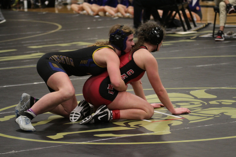 2026 Lafayette Fred Ross Boys and Girls Invitational LXXVII.jpg :: 2026 Lafayette 'Fred Ross' Invitational For both boys and girls. Fred Ross (Coach Ross) was a Wrestling High School Coach at Lafayette High School. Coach Ross coached Little League wrestling as well as High School. A staff of referees officiated the matches. The tournament was exciting with both boys and girls in the same gymnasium girls on one end of the gymnasium and the boys on the other side of the gymnasium. Wildwood, Missouri, United States 01-10-2026 