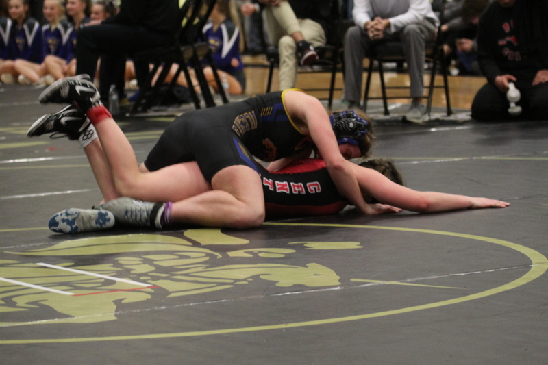 2026 Lafayette Fred Ross Boys and Girls Invitational LXXVIII.jpg :: 2026 Lafayette 'Fred Ross' Invitational For both boys and girls. Fred Ross (Coach Ross) was a Wrestling High School Coach at Lafayette High School. Coach Ross coached Little League wrestling as well as High School. A staff of referees officiated the matches. The tournament was exciting with both boys and girls in the same gymnasium girls on one end of the gymnasium and the boys on the other side of the gymnasium. Wildwood, Missouri, United States 01-10-2026 