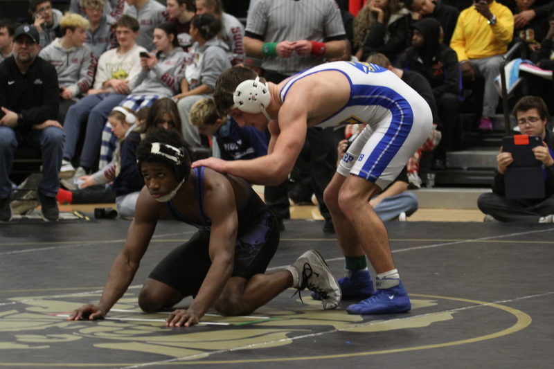 2026 Lafayette Fred Ross Boys and Girls Invitational LXXXI.jpg :: 2026 Lafayette 'Fred Ross' Invitational For both boys and girls. Fred Ross (Coach Ross) was a Wrestling High School Coach at Lafayette High School. Coach Ross coached Little League wrestling as well as High School. A staff of referees officiated the matches. The tournament was exciting with both boys and girls in the same gymnasium girls on one end of the gymnasium and the boys on the other side of the gymnasium. Wildwood, Missouri, United States 01-10-2026 