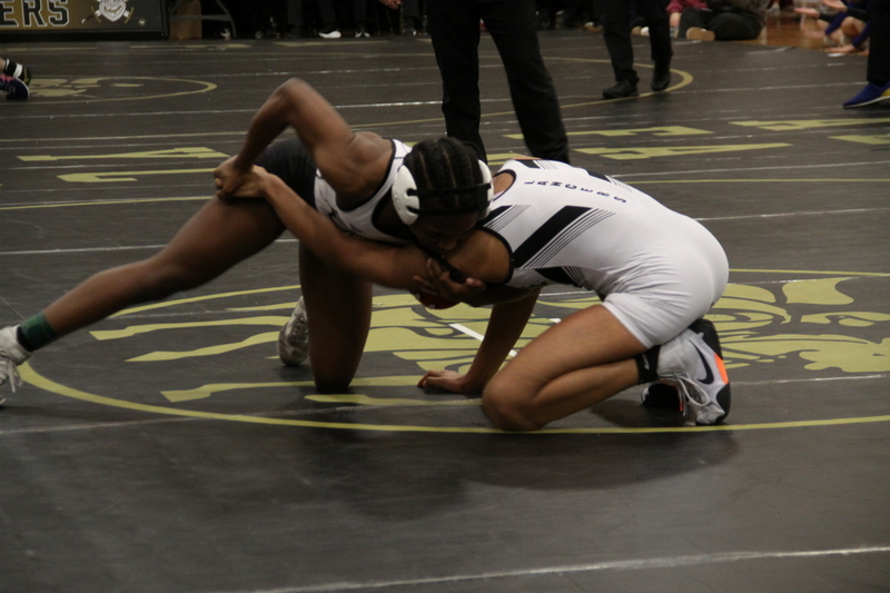 2026 Lafayette Fred Ross Boys and Girls Invitational XXVI.jpg :: 2026 Lafayette 'Fred Ross' Invitational For both boys and girls. Fred Ross (Coach Ross) was a Wrestling High School Coach at Lafayette High School. Coach Ross coached Little League wrestling as well as High School. A staff of referees officiated the matches. The tournament was exciting with both boys and girls in the same gymnasium girls on one end of the gymnasium and the boys on the other side of the gymnasium. Wildwood, Missouri, United States 01-10-2026 