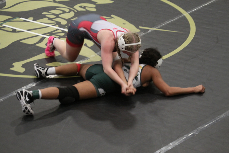 2026 Lafayette Fred Ross Boys and Girls Invitational XXXXVII.jpg :: 2026 Lafayette 'Fred Ross' Invitational For both boys and girls. Fred Ross (Coach Ross) was a Wrestling High School Coach at Lafayette High School. Coach Ross coached Little League wrestling as well as High School. A staff of referees officiated the matches. The tournament was exciting with both boys and girls in the same gymnasium girls on one end of the gymnasium and the boys on the other side of the gymnasium. Wildwood, Missouri, United States 01-10-2026 