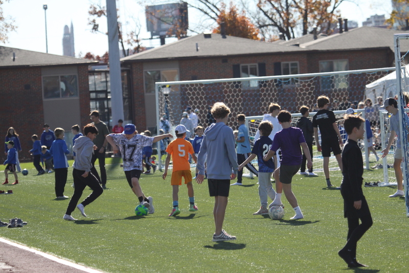 A10 Championship Final 2025 SLU vs Dayton 1 -LI.jpg :: Saint Louis University (SLU) vs University of Dayton - A10 Championship Final played at Robert R. Hermann Stadium in St Louis, Missouri, USA. Double overtime with a penalty kick shootout to decide the winner. After a 1 to 1 tie in regulation time play. SLU wins the shootout 5 to 4. NCAA Men's Soccer 2025, 11/16/2025