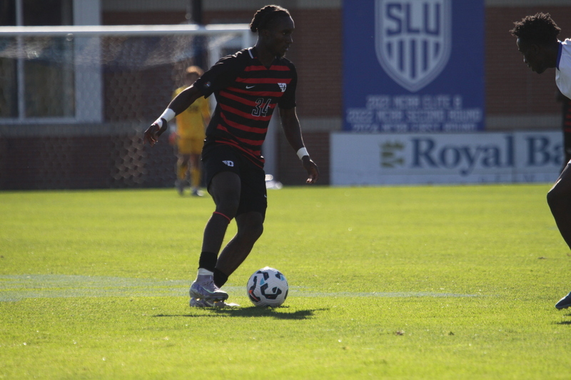 A10 Championship Final 2025 SLU vs Dayton 1 -LXXII.jpg :: Saint Louis University (SLU) Billikens vs University of Dayton (UD) Flyers at Robert R. Hermann Stadium during the A10 Championship Finals 2025 in St Louis, Missouri, USA. a 1 to 1 tie in regulation play. NCAA Men's Soccer, Division I Sports, Atlantic 10 Conference