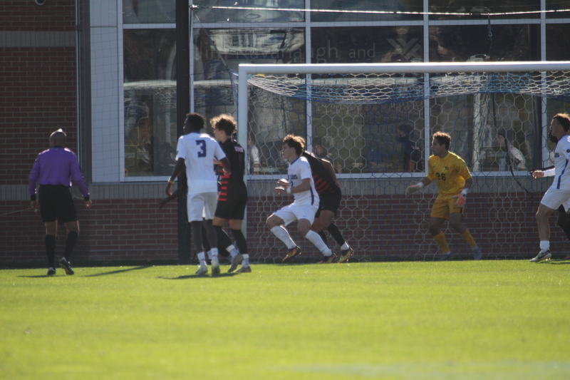 A10 Championship Final 2025 SLU vs Dayton 1 -LXXV.jpg :: Saint Louis University (SLU) Billikens vs University of Dayton (UD) Flyers at Robert R. Hermann Stadium during the A10 Championship Finals 2025 in St Louis, Missouri, USA. a 1 to 1 tie in regulation play. NCAA Men's Soccer, Division I Sports, Atlantic 10 Conference