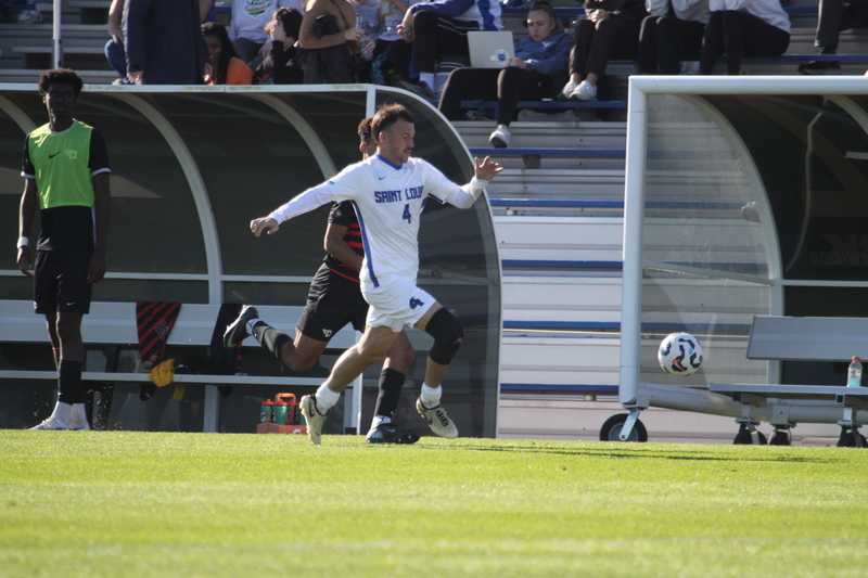A10 Championship Final 2025 SLU vs Dayton 1 -LXXVI.jpg :: Saint Louis University (SLU) Billikens vs University of Dayton (UD) Flyers at Robert R. Hermann Stadium during the A10 Championship Finals 2025 in St Louis, Missouri, USA. a 1 to 1 tie in regulation play. NCAA Men's Soccer, Division I Sports, Atlantic 10 Conference