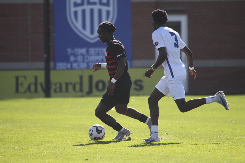 A10 Championship Final 2025 SLU vs Dayton 1 -LXXVII.jpg :: Saint Louis University (SLU) Billikens vs University of Dayton (UD) Flyers - A10 Championship Final 2025 - Men's Soccer - at Robert R. Hermann Stadium in St. Louis, Missouri, USA. the tie with double overtime was settled by penalty kick shootout. SLU won 5 to 4. NCAA Men's Soccer  
