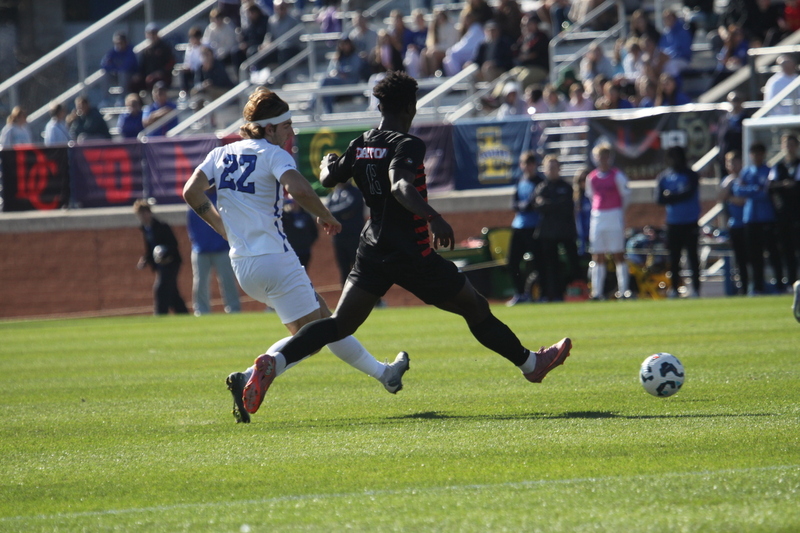 A10 Championship Final 2025 SLU vs Dayton 1 -XXXIII.jpg :: Saint Louis University (SLU) vs University of Dayton - A10 Championship Final played at Robert R. Hermann Stadium in St Louis, Missouri, USA. Double overtime with a penalty kick shootout to decide the winner. After a 1 to 1 tie in regulation time play. SLU wins the shootout 5 to 4. NCAA Men's Soccer 2025, 11/16/2025