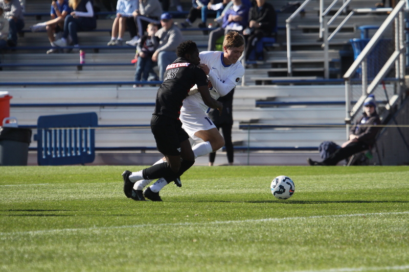 A10 Championship Final 2025 SLU vs Dayton 1 -XXXIV.jpg :: Saint Louis University (SLU) vs University of Dayton - A10 Championship Final played at Robert R. Hermann Stadium in St Louis, Missouri, USA. Double overtime with a penalty kick shootout to decide the winner. After a 1 to 1 tie in regulation time play. SLU wins the shootout 5 to 4. NCAA Men's Soccer 2025, 11/16/2025