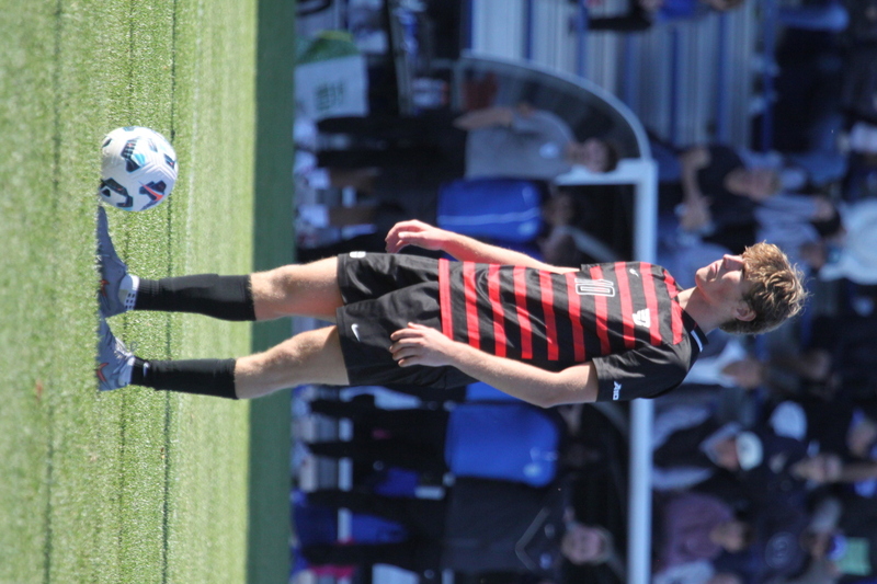 A10 Championship Final 2025 SLU vs Dayton 1A -XXII.jpg :: A10 Championship Soccer Final 2025 - 11/16/2025 - Saint Louis University (SLU) Billikens vs University of Dayton (UD) Flyers at Robert R. Hermann Stadium in St. Louis, Missouri, USA. The No. 1 and No. 3 team of the A10 Conference played to a 1 to 1 tie in regulation time. After a scoreless double overtime, the match was settled by a five-penalty kick shoot-out. SLU won 5 to 4 - NCAA Men's Soccer