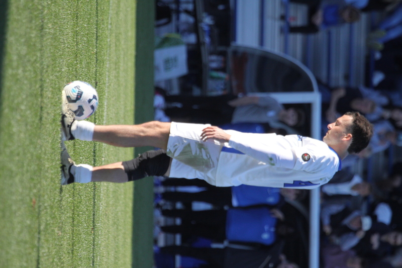 A10 Championship Final 2025 SLU vs Dayton 1A -XXIII.jpg :: A10 Championship Soccer Final 2025 - 11/16/2025 - Saint Louis University (SLU) Billikens vs University of Dayton (UD) Flyers at Robert R. Hermann Stadium in St. Louis, Missouri, USA. The No. 1 and No. 3 team of the A10 Conference played to a 1 to 1 tie in regulation time. After a scoreless double overtime, the match was settled by a five-penalty kick shoot-out. SLU won 5 to 4 - NCAA Men's Soccer