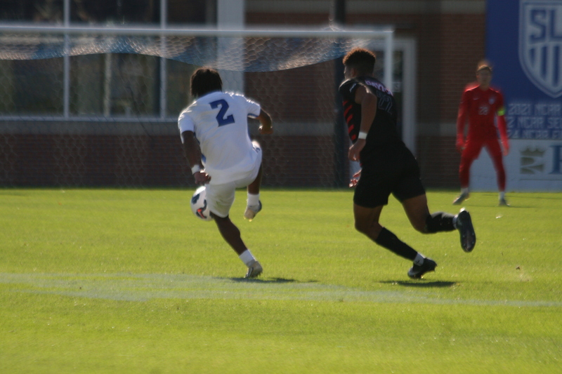 A10 Championship Final 2025 SLU vs Dayton IV.jpg :: Men's A10 Championship 2025 - A10 Soccer Final 2025 - 11/16/2025 12pm, Robert R. Hermann Stadium in St. Louis, Missouri, USA, NCAA Men's Soccer, Atlantic 10 Conference Championship, the game goes to overtime after a 1 to 1 tie in regulation time.   