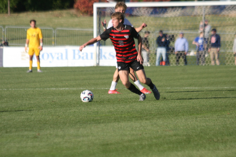 A10 Championship Final 2025 SLU vs Dayton LXI.jpg :: Saint Louis University (SLU) vs University of Dayton (Flyers) during the A10 Men's Soccer Championship 2025. 11/16/2025 - Robert R. Hermann Stadium in St. Louis, Missouri, USA. NCAA Men's Soccer, Atlantic 10 Championship 2025 finals which ended in double overtime and a five-penalty shootout after a tie in regulation time.    