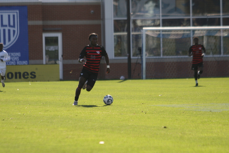 A10 Championship Final 2025 SLU vs Dayton XII.jpg :: Men's A10 Championship 2025 - A10 Soccer Final 2025 - 11/16/2025 12pm, Robert R. Hermann Stadium in St. Louis, Missouri, USA, NCAA Men's Soccer, Atlantic 10 Conference Championship, the game goes to overtime after a 1 to 1 tie in regulation time.   