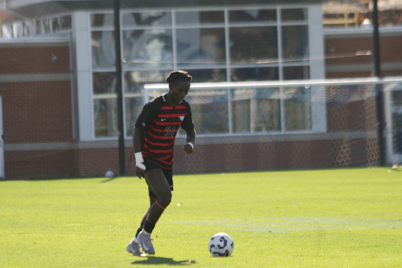 A10 Championship Final 2025 SLU vs Dayton XXVIII.jpg :: Saint Louis University (SLU) vs University of Dayton at the A10 Conference Soccer Championships 2025 at Robert R. Hermann Stadium in St. Louis, Missouri, USA. The match ended after a 1 to 1 tie in regulation time with two 10-minute overtime followed by a five-penalty shot shoot out with SLU besting the Dayton Flyers. NCAA Soccer, Atlantic 10 Conference