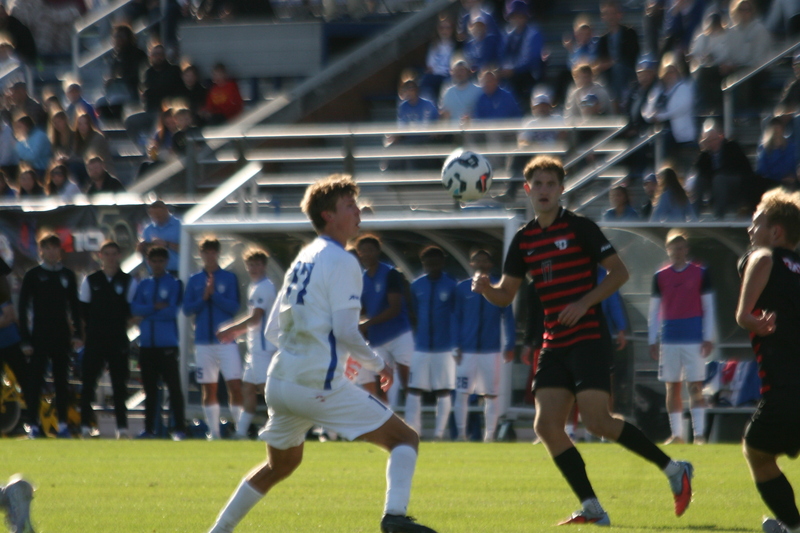 A10 Championship Final 2025 SLU vs Dayton XXXIV.jpg :: Saint Louis University (SLU) vs University of Dayton at the A10 Conference Soccer Championships 2025 at Robert R. Hermann Stadium in St. Louis, Missouri, USA. The match ended after a 1 to 1 tie in regulation time with two 10-minute overtime followed by a five-penalty shot shoot out with SLU besting the Dayton Flyers. NCAA Soccer, Atlantic 10 Conference