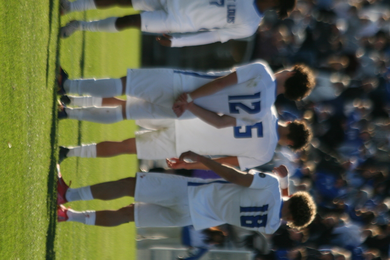 A10 Championship Final 2025 SLU vs Dayton XXXVIII.jpg :: Saint Louis University (SLU) vs University of Dayton at the A10 Conference Soccer Championships 2025 at Robert R. Hermann Stadium in St. Louis, Missouri, USA. The match ended after a 1 to 1 tie in regulation time with two 10-minute overtime followed by a five-penalty shot shoot out with SLU besting the Dayton Flyers. NCAA Soccer, Atlantic 10 Conference