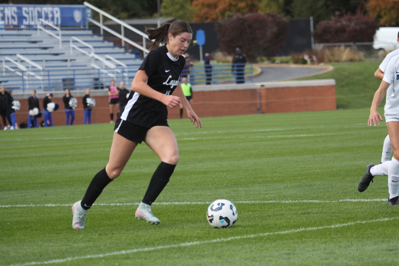A10 Womens Soccer Championship 2025 A -II.jpg :: Saint Louis University vs Loyola University Chicago at the A10 Womens Soccer Championship 2025. November 1st 2025 this is the A10 Championship Womens Quarterfinals. The Billikens won 6 to 0 in regulation play. NCAA Womens soccer at Robert R. Hermann Stadium in St. Louis, Missouri, USA.  