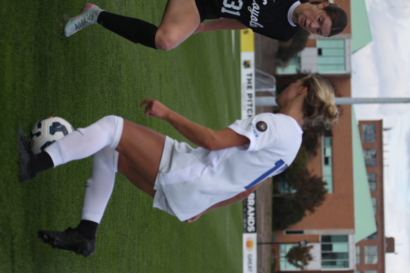 A10 Womens Soccer Championship 2025 A -III.jpg :: Saint Louis University vs Loyola University Chicago at the A10 Womens Soccer Championship 2025. November 1st 2025 this is the A10 Championship Womens Quarterfinals. The Billikens won 6 to 0 in regulation play. NCAA Womens soccer at Robert R. Hermann Stadium in St. Louis, Missouri, USA.  