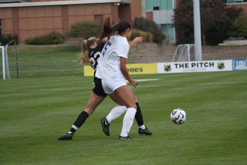 A10 Womens Soccer Championship 2025 A -LXI.jpg :: Saint Louis University vs Loyola University Chicago at the A10 Womens Soccer Championship 2025. November 1st 2025 this is the A10 Championship Womens Quarterfinals. The Billikens won 6 to 0 in regulation play. NCAA Womens soccer at Robert R. Hermann Stadium in St. Louis, Missouri, USA.  